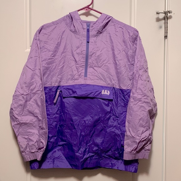 (3 for $12) GAP Kids Packable Jacket 💜🌧 - Picture 2 of 5